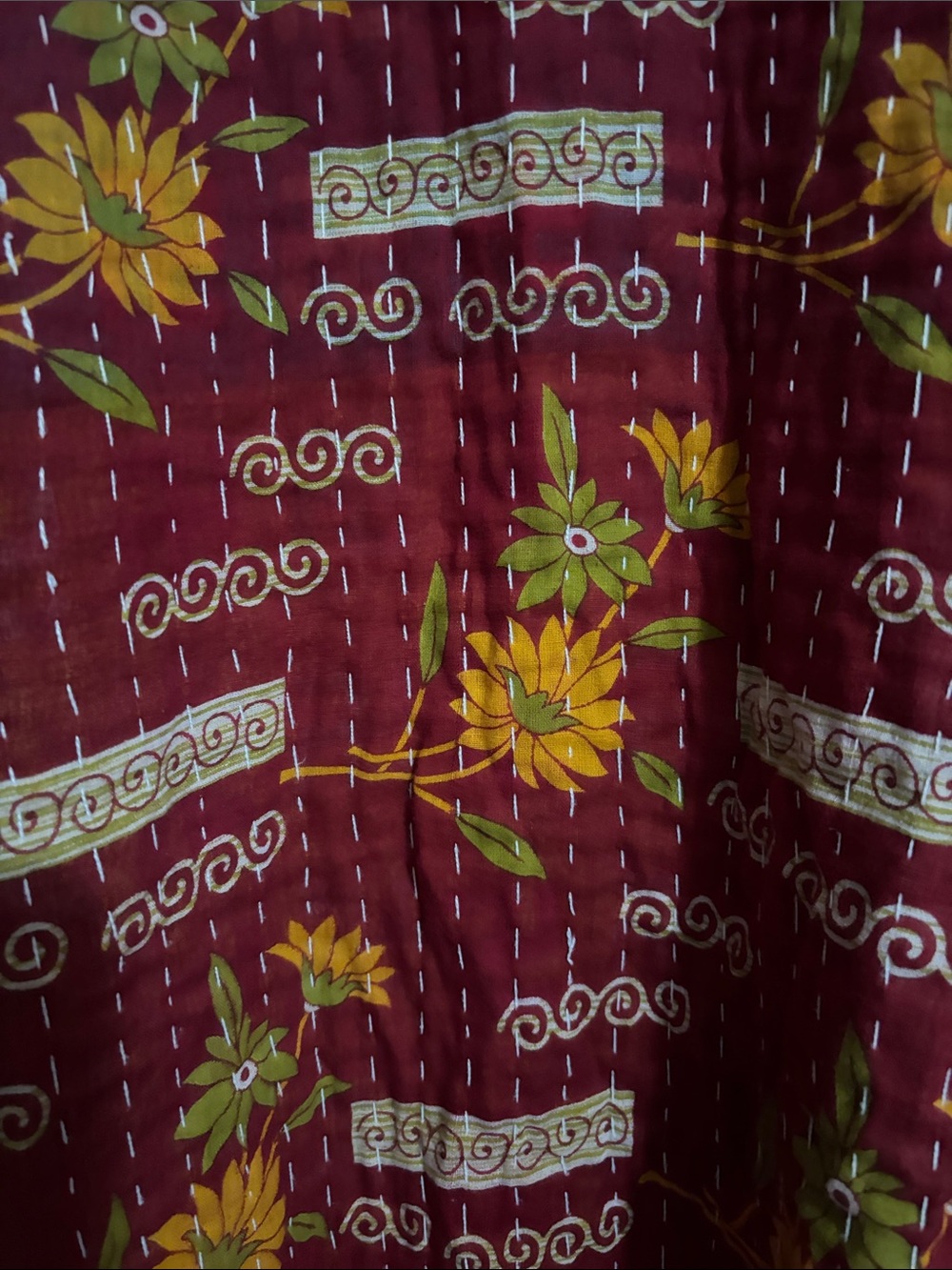 She’s 1 Oak Reversible Kantha Kimono One Size - Picture 7 of 8